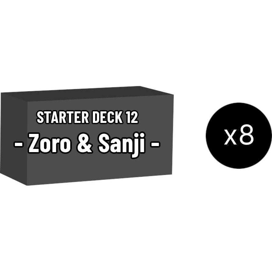 Image for Starter Deck 12: Zoro and Sanji Display Case - One Piece Card Game