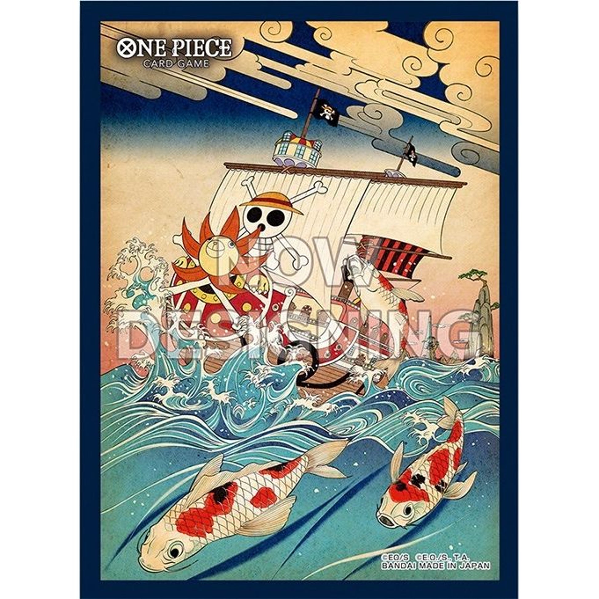 Image for One Piece Card Game Official Sleeves - English Version 1st Anniversary Sleeves (100-Pack) - Card Sleeves