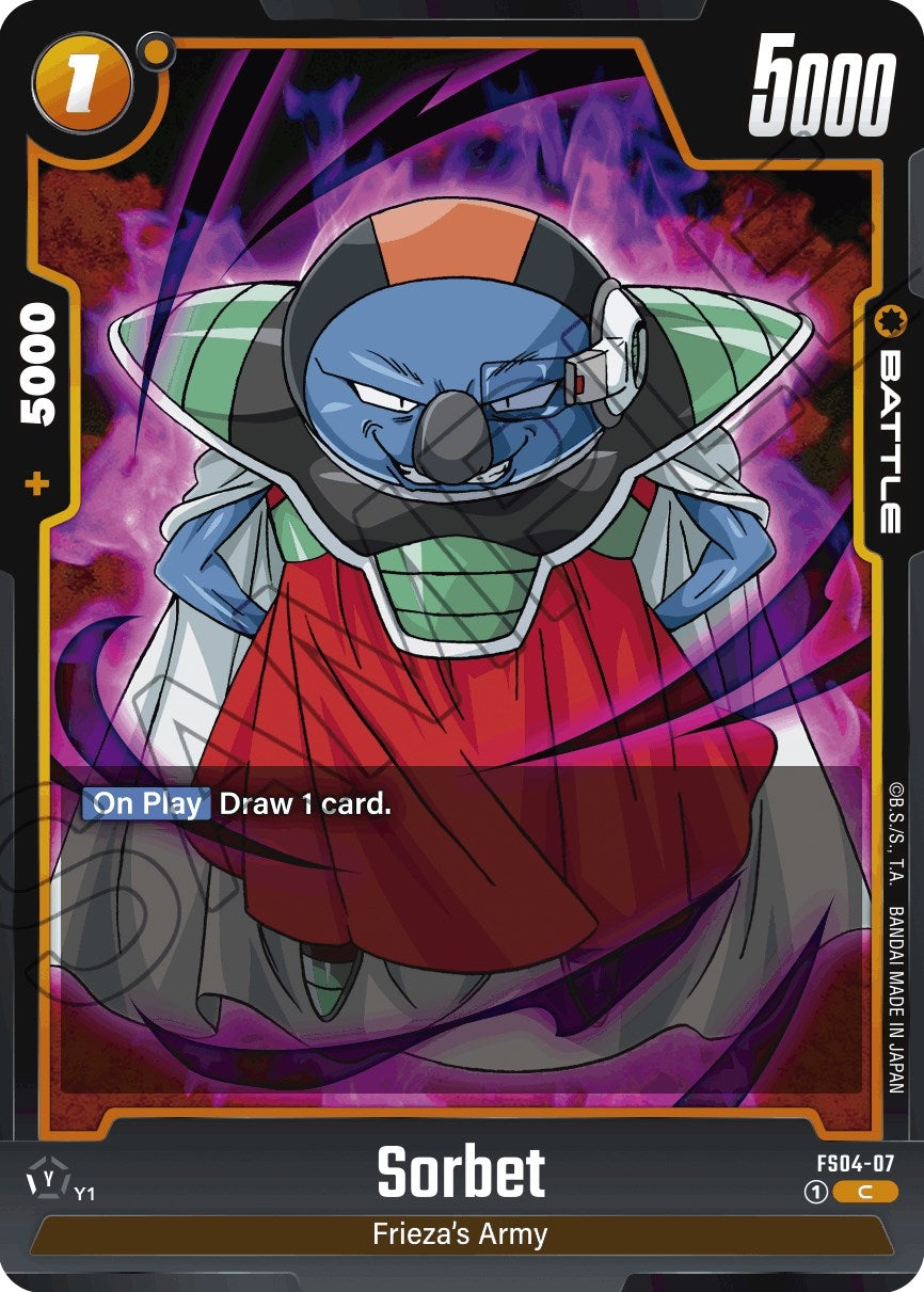 Image for Sorbet (FS04-07) (FS04) - Dragon Ball Super: Fusion World