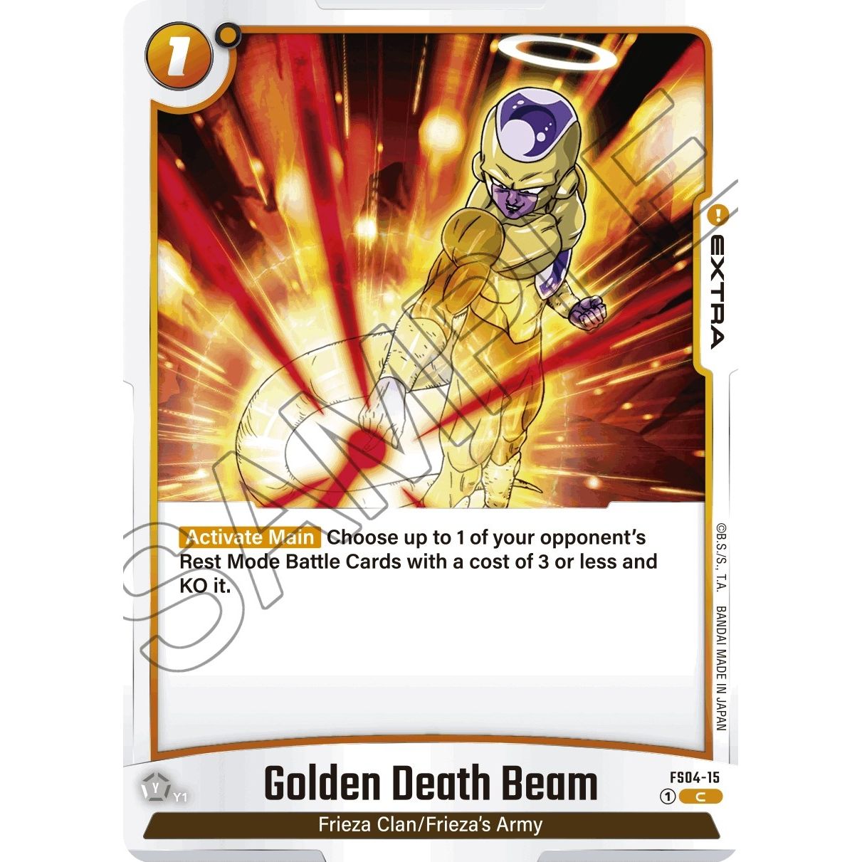 Image for Golden Death Beam (FS04-15) (FS04) - Dragon Ball Super: Fusion World