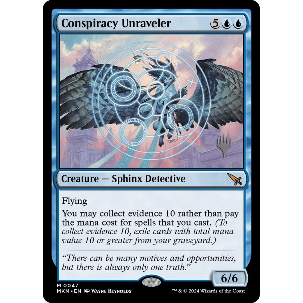 Image for Conspiracy Unraveler (47) (PPMKM) - Magic: The Gathering