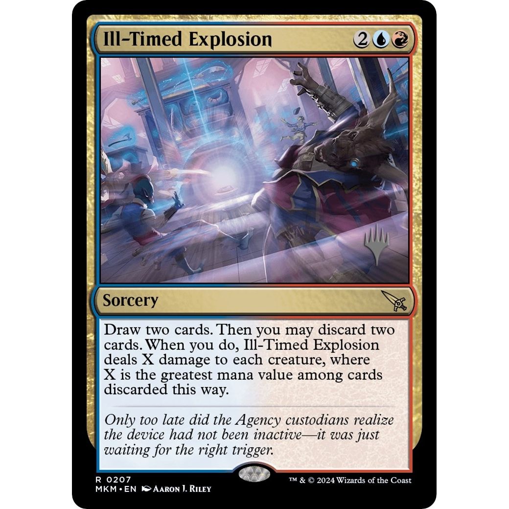 Image for Ill-Timed Explosion (207) (PPMKM) - Magic: The Gathering
