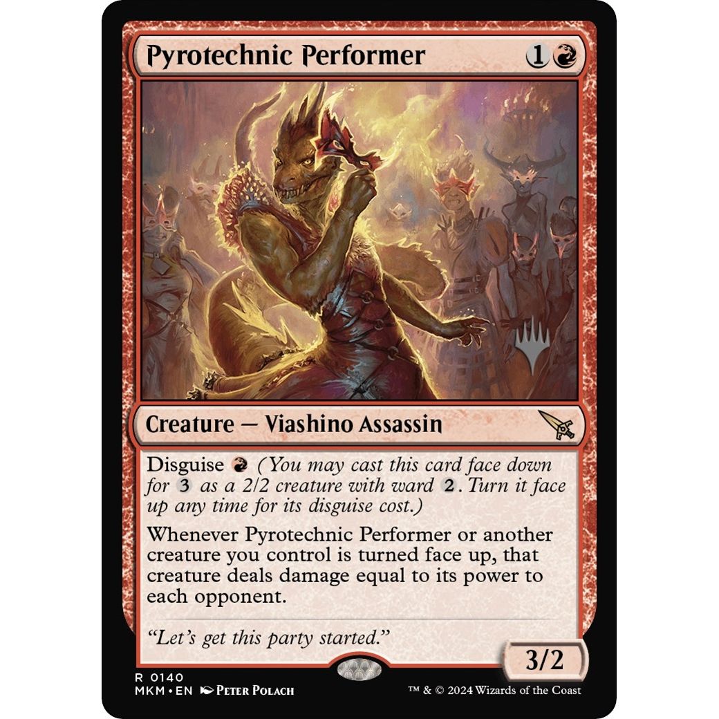 Image for Pyrotechnic Performer (140) (PPMKM) - Magic: The Gathering