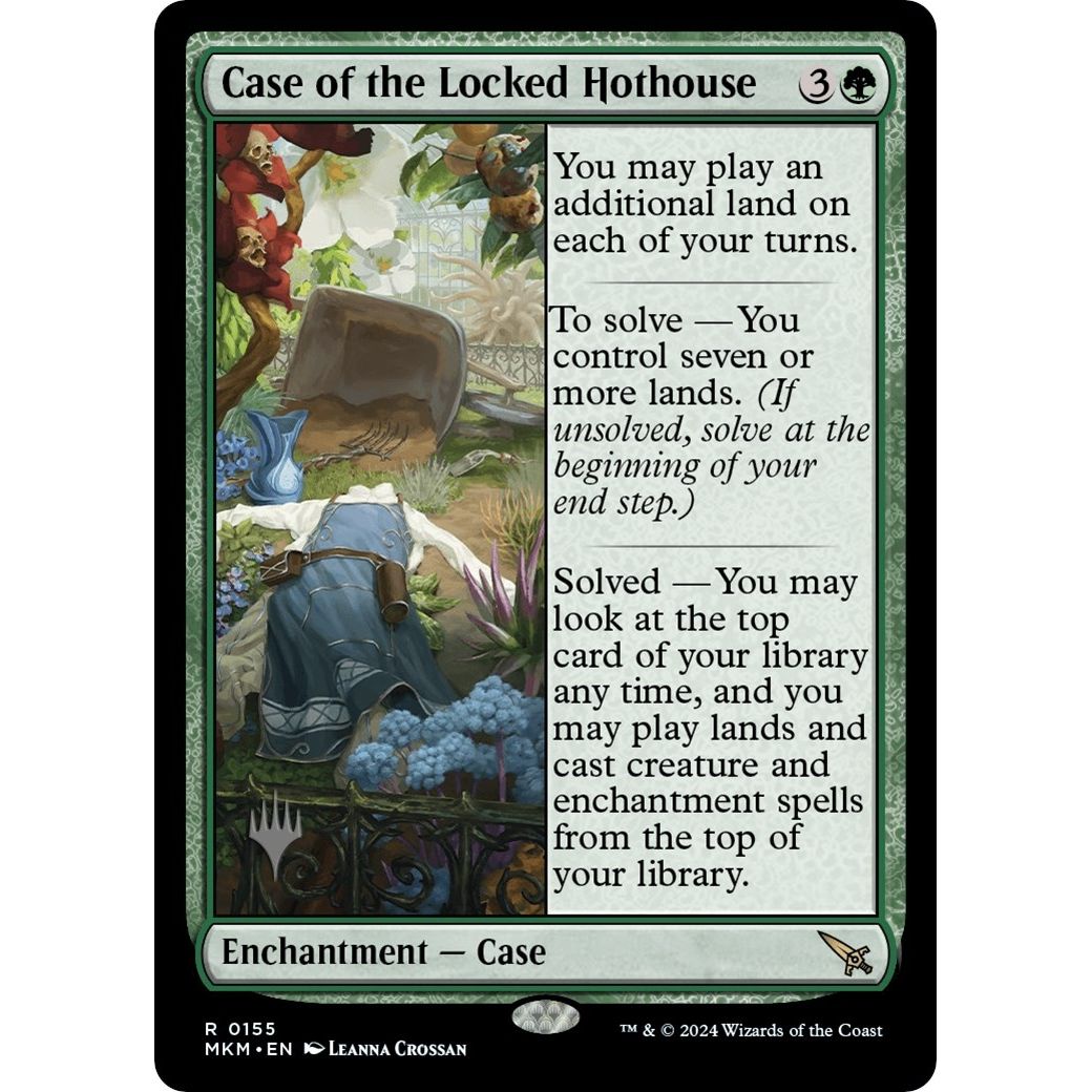 Image for Case of the Locked Hothouse (155) (PPMKM) - Magic: The Gathering