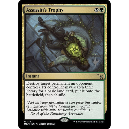 Image for Assassin's Trophy (187) (PPMKM) - Magic: The Gathering