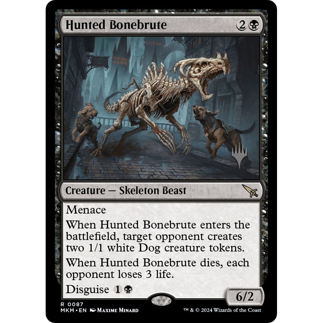 Image for Hunted Bonebrute (87) (PPMKM) - Magic: The Gathering