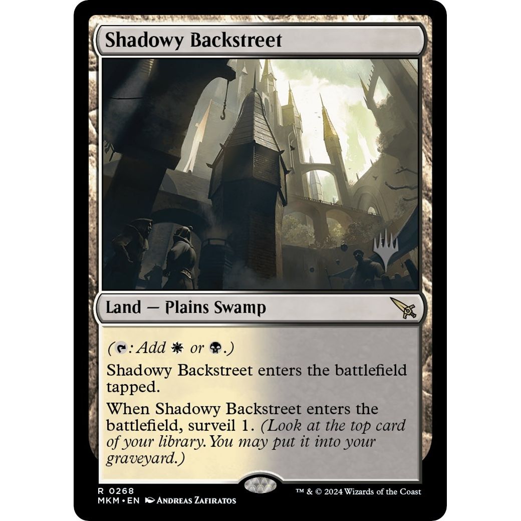 Image for Shadowy Backstreet (268) (PPMKM) - Magic: The Gathering