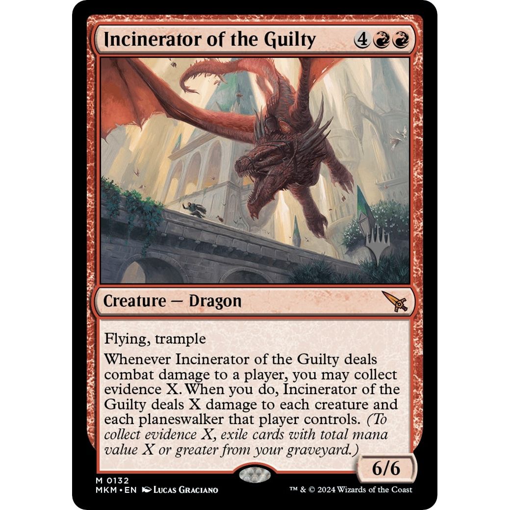 Image for Incinerator of the Guilty (132) (PPMKM) - Magic: The Gathering