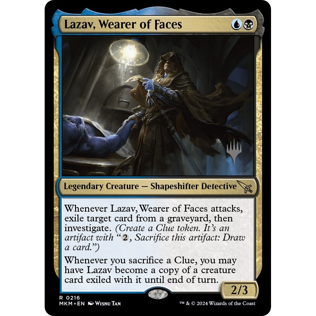 Image for Lazav, Wearer of Faces (216) (PPMKM) - Magic: The Gathering