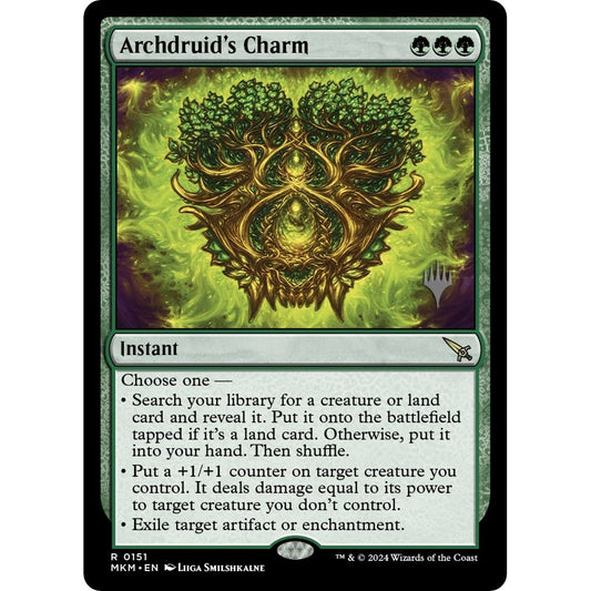 Image for Archdruid's Charm (151) (PPMKM) - Magic: The Gathering