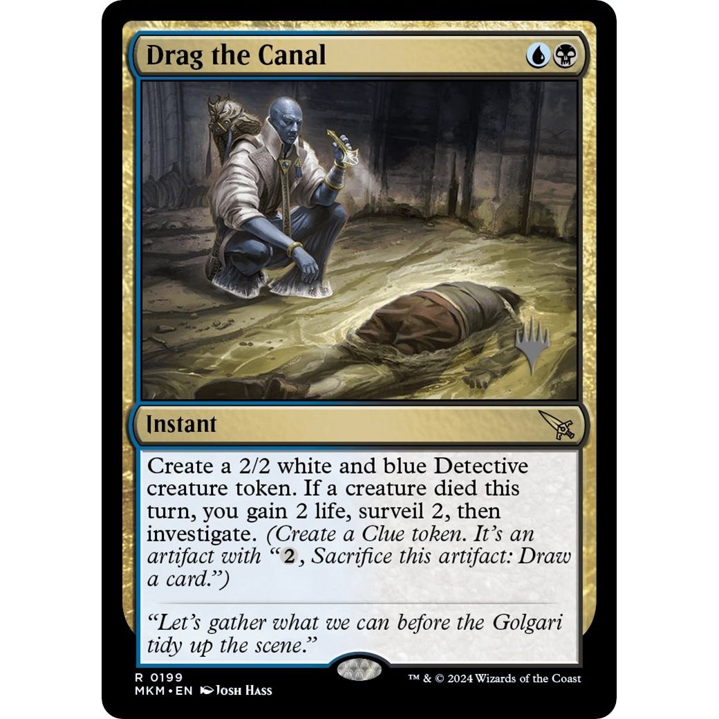 Image for Drag the Canal (199) (PPMKM) - Magic: The Gathering