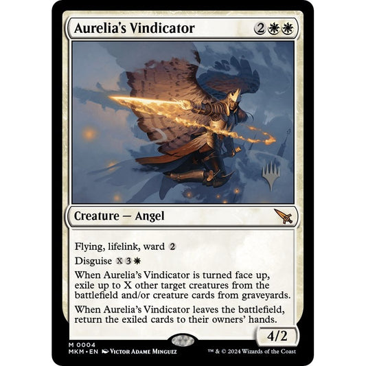 Image for Aurelia's Vindicator (4) (PPMKM) - Magic: The Gathering