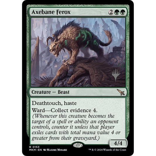 Image for Axebane Ferox (153) (PPMKM) - Magic: The Gathering