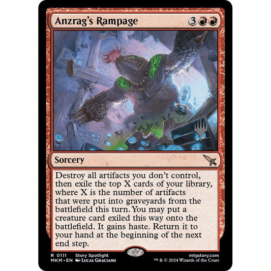 Image for Anzrag's Rampage (111) (PPMKM) - Magic: The Gathering