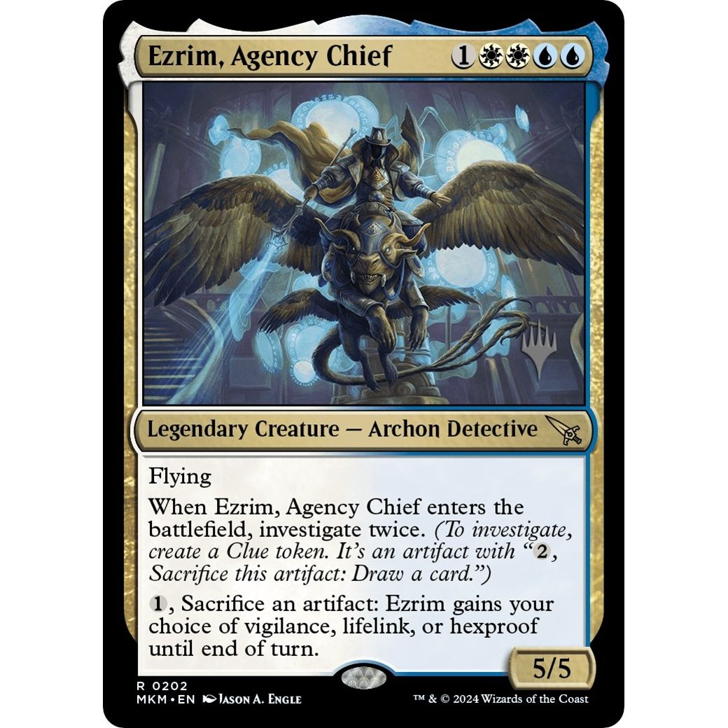 Image for Ezrim, Agency Chief (202) (PPMKM) - Magic: The Gathering