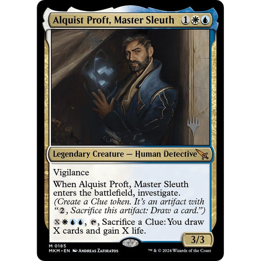 Image for Alquist Proft, Master Sleuth (185) (PPMKM) - Magic: The Gathering