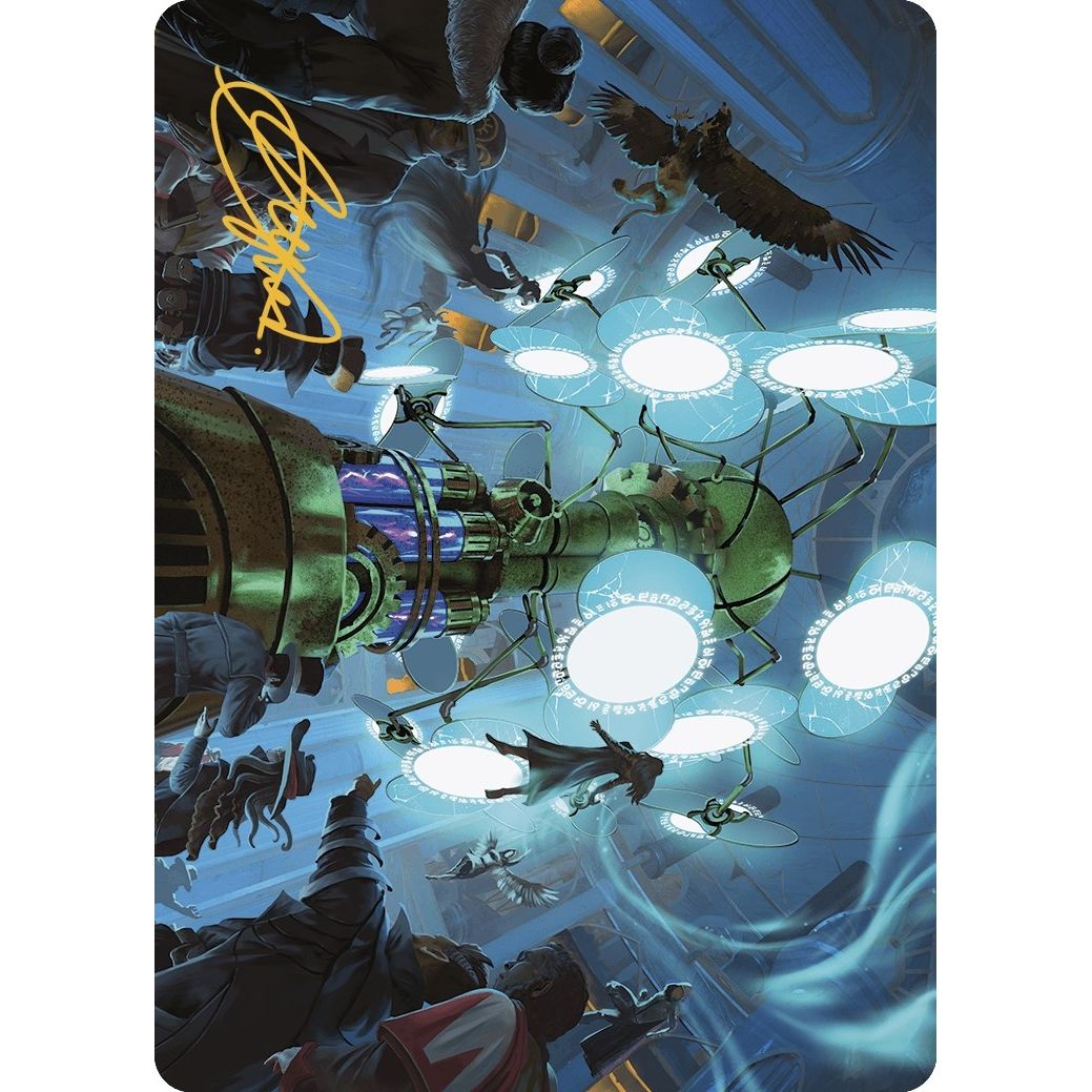 Image for Panoptic Projektor Art Card (Gold-Stamped Signature) (49) (ASMKM) - Magic: The Gathering