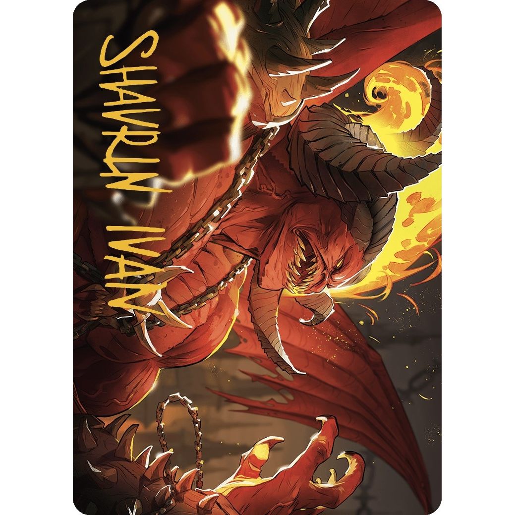 Image for Rakdos, Patron of Chaos Art Card (45/49) (Gold-Stamped Signature) (45) (ASMKM) - Magic: The Gathering
