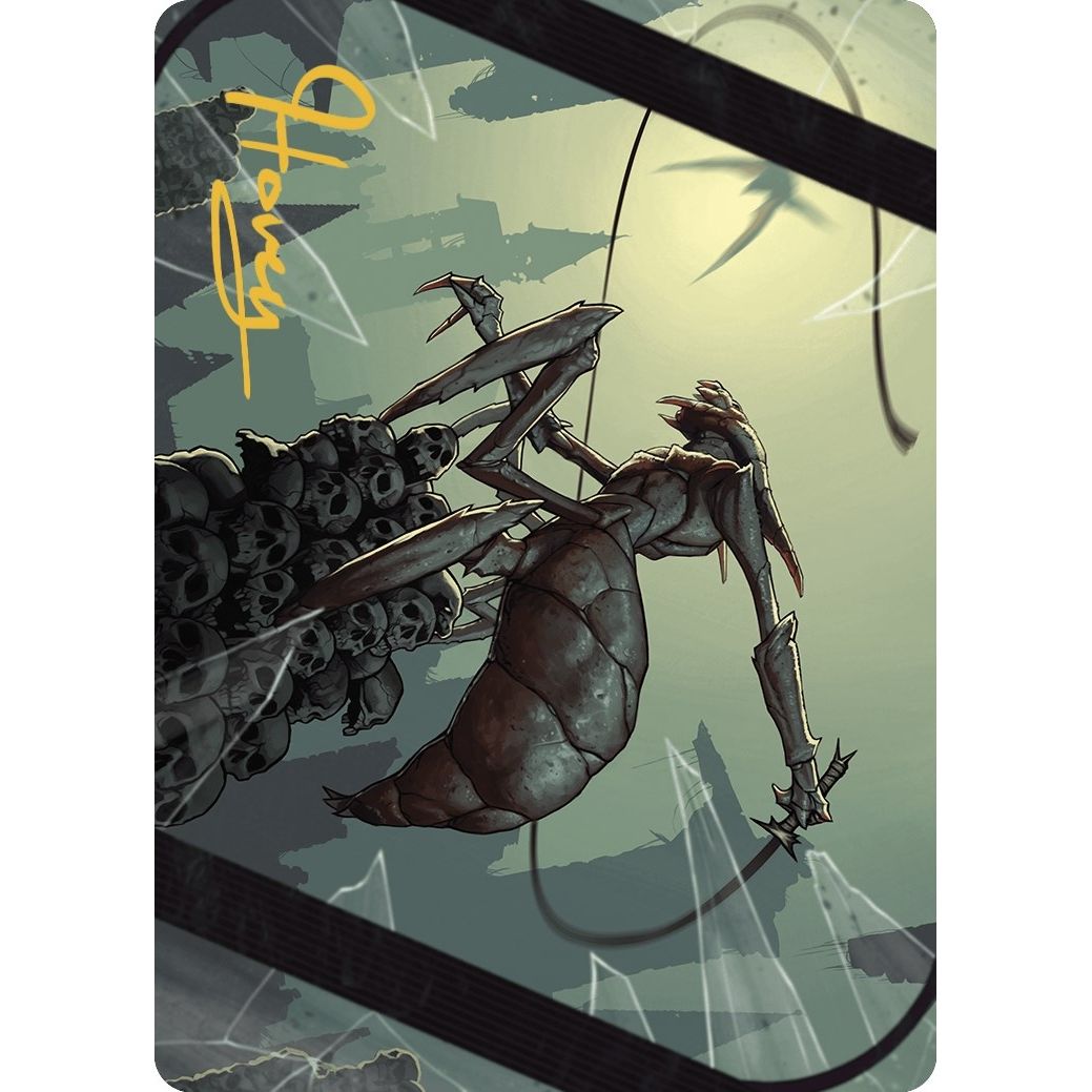 Image for Kraul Whipcracker Art Card (Gold-Stamped Signature) (42) (ASMKM) - Magic: The Gathering