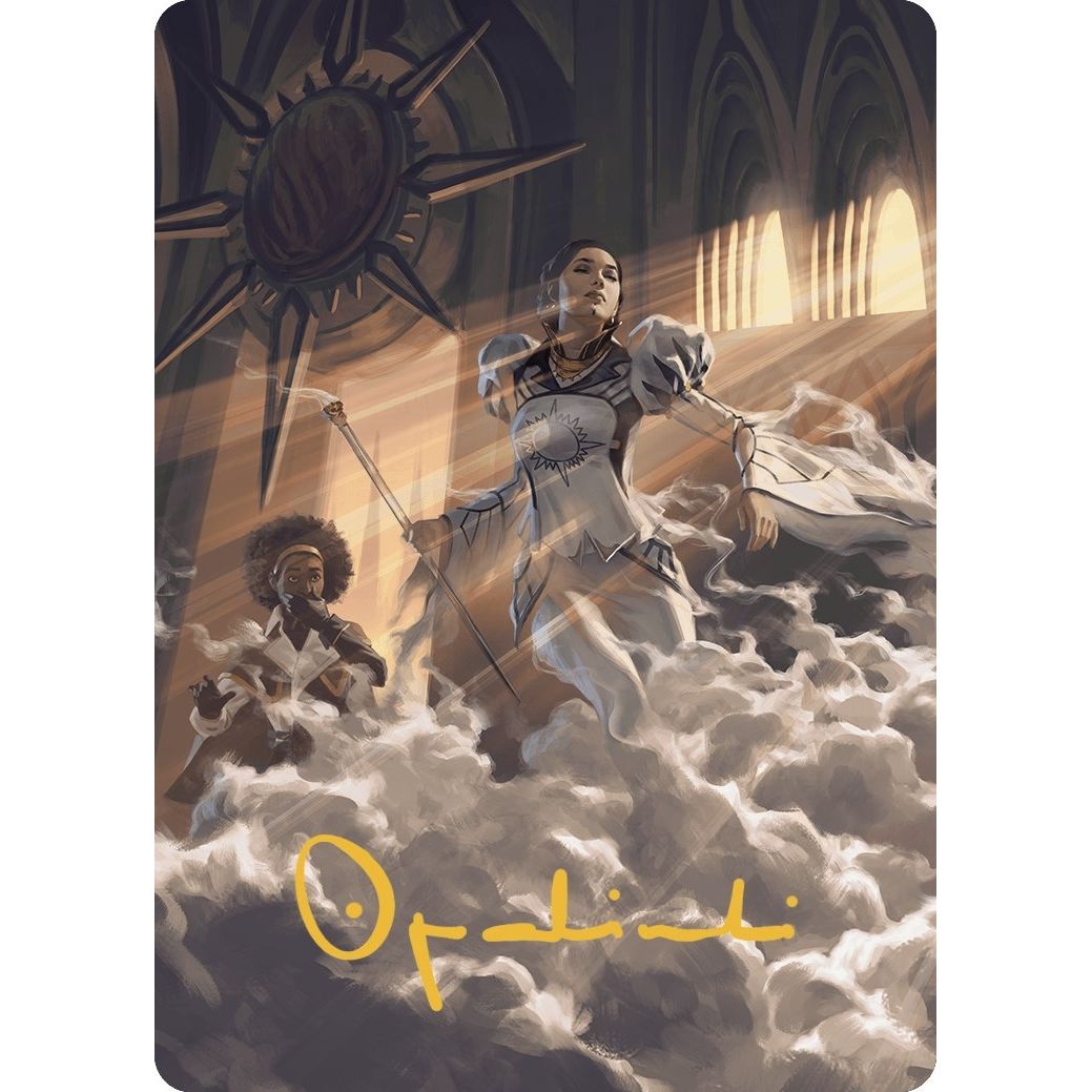Image for Call a Surprise Witness Art Card (Gold-Stamped Signature) (28) (ASMKM) - Magic: The Gathering