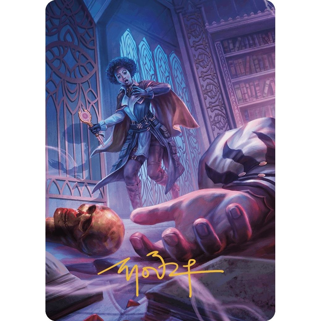 Image for Deadly Complication Art Card (Gold-Stamped Signature) (33) (ASMKM) - Magic: The Gathering