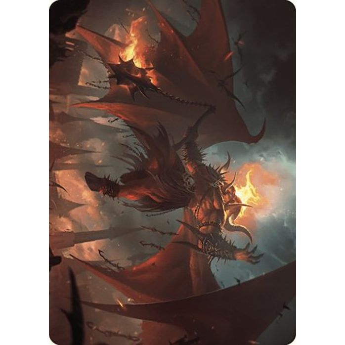 Image for Rakdos, Patron of Chaos Art Card (22/49) (22) (ASMKM) - Magic: The Gathering