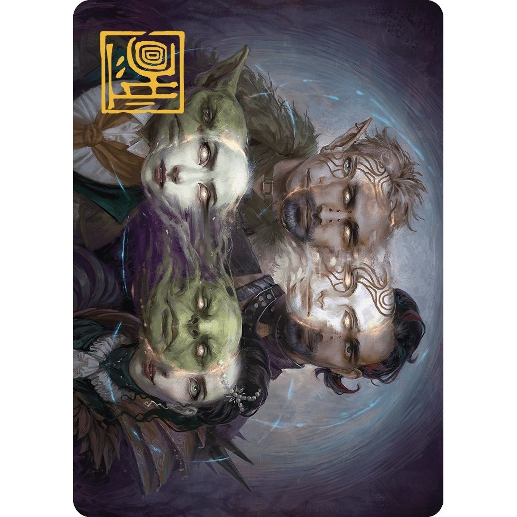 Image for Illicit Masquerade Art Card (Gold-Stamped Signature) (8) (ASMKM) - Magic: The Gathering