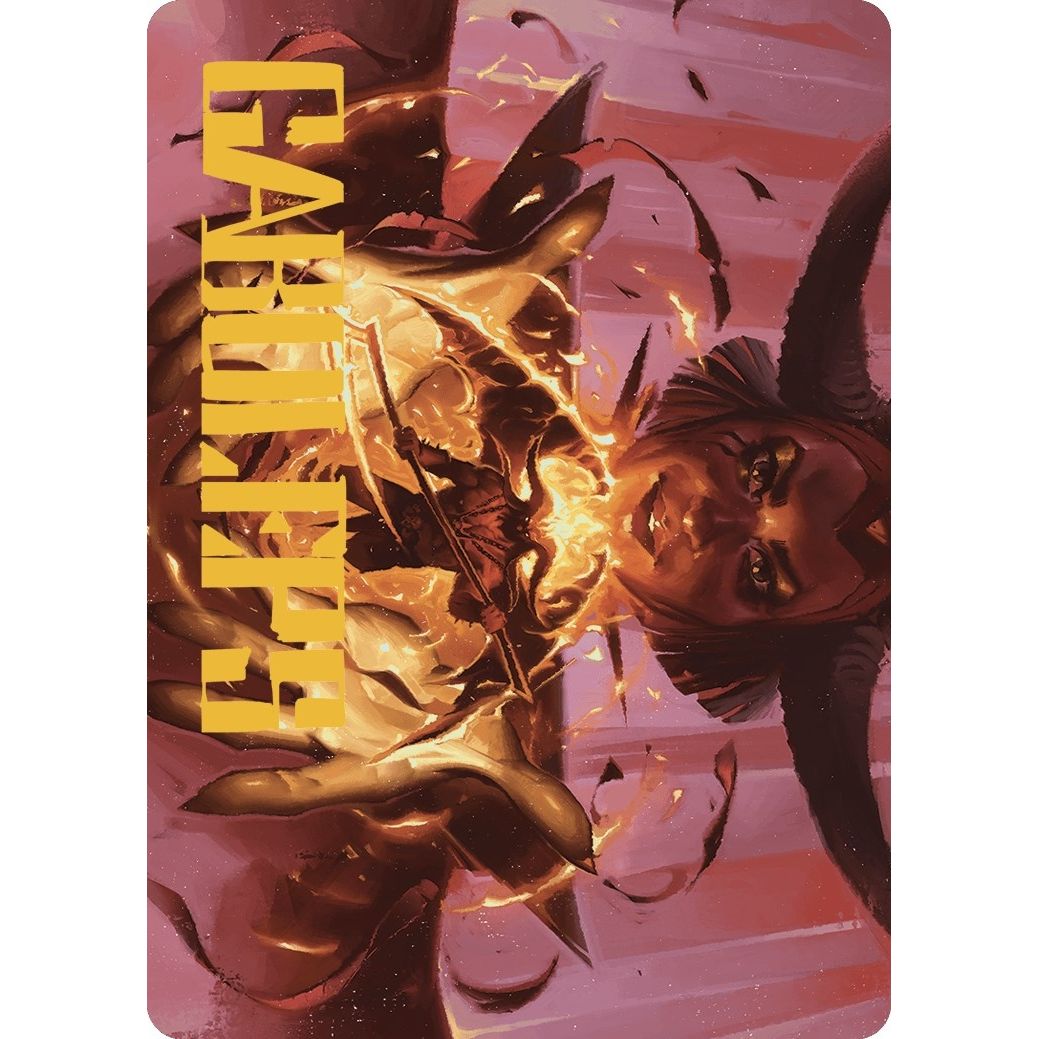 Image for Convenient Target Art Card (Gold-Stamped Signature) (11) (ASMKM) - Magic: The Gathering
