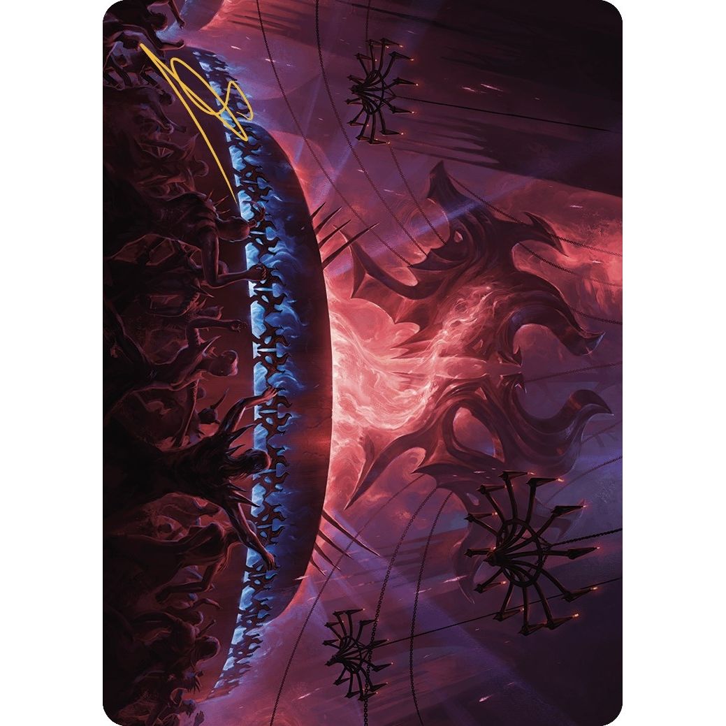 Image for Raucous Theater Art Card (Gold-Stamped Signature) (26) (ASMKM) - Magic: The Gathering