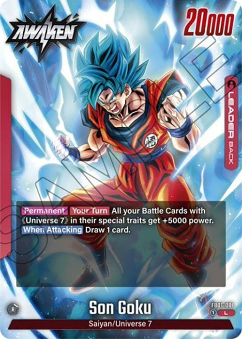 Image for Son Goku - FB01-001 (FB01-001) (FB01) - Dragon Ball Super: Fusion World