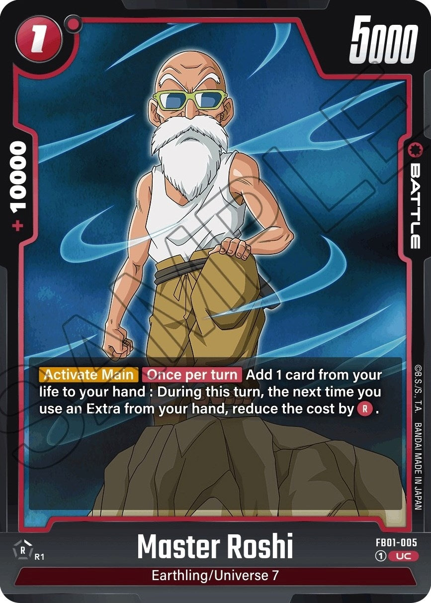 Image for Master Roshi (FB01-005) (FB01) - Dragon Ball Super: Fusion World