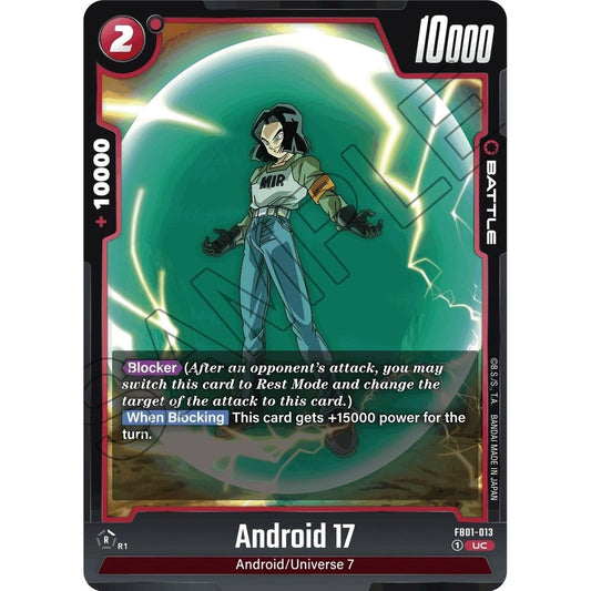 Image for Android 17 - FB01-013 (FB01-013) (FB01) - Dragon Ball Super: Fusion World