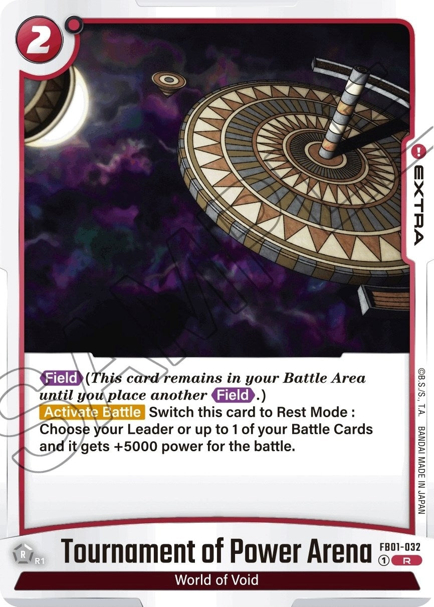Image for Tournament of Power Arena (FB01-032) (FB01) - Dragon Ball Super: Fusion World