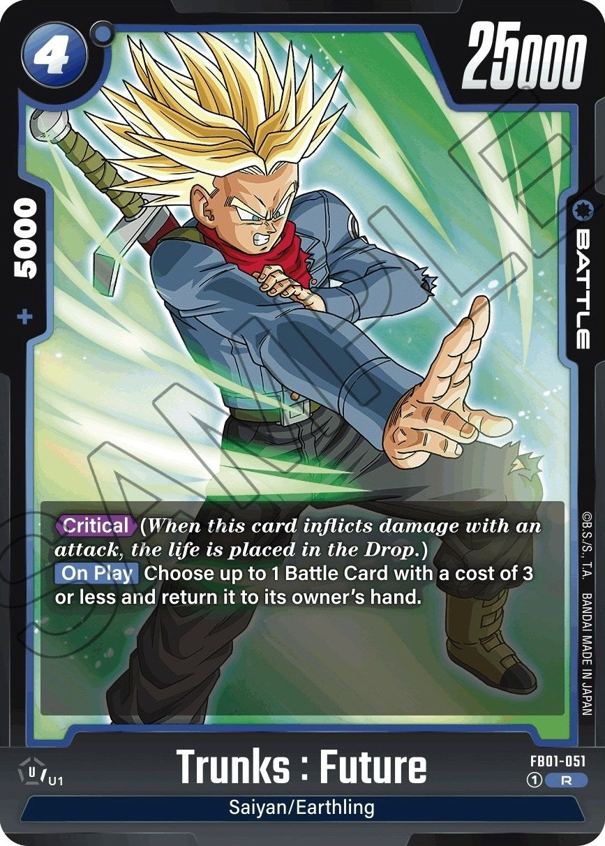 Image for Trunks : Future - FB01-051 (FB01-051) (FB01) - Dragon Ball Super: Fusion World
