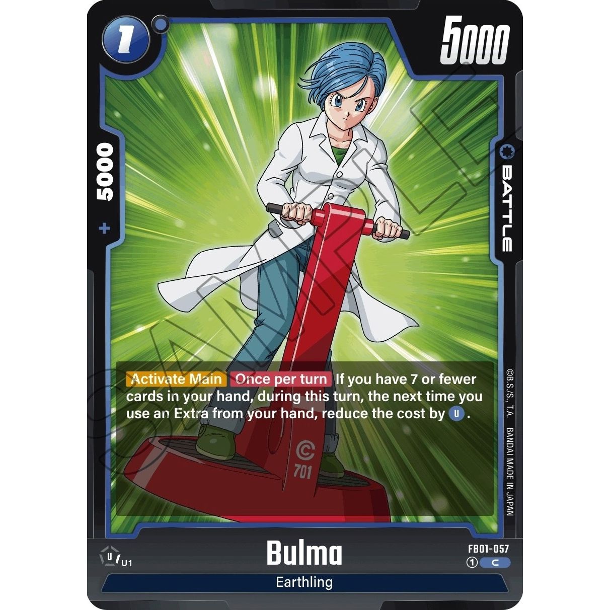 Image for Bulma (FB01-057) (FB01) - Dragon Ball Super: Fusion World