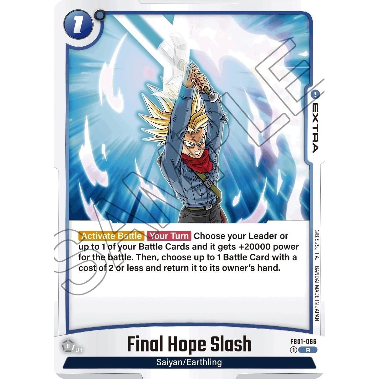 Image for Final Hope Slash (FB01-066) (FB01) - Dragon Ball Super: Fusion World