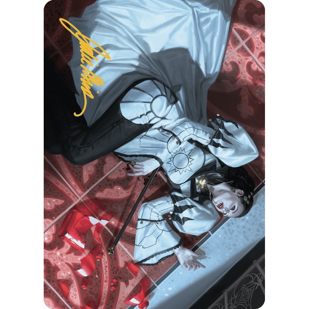 Image for Deadly Complication Art Card (18/49) (Gold-Stamped Signature) (18) (ASMKM) - Magic: The Gathering