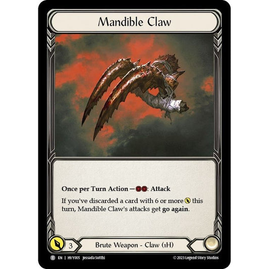 Image for Mandible Claw // High Riser (HVY005 // HVY049) (HVY) - Flesh and Blood TCG