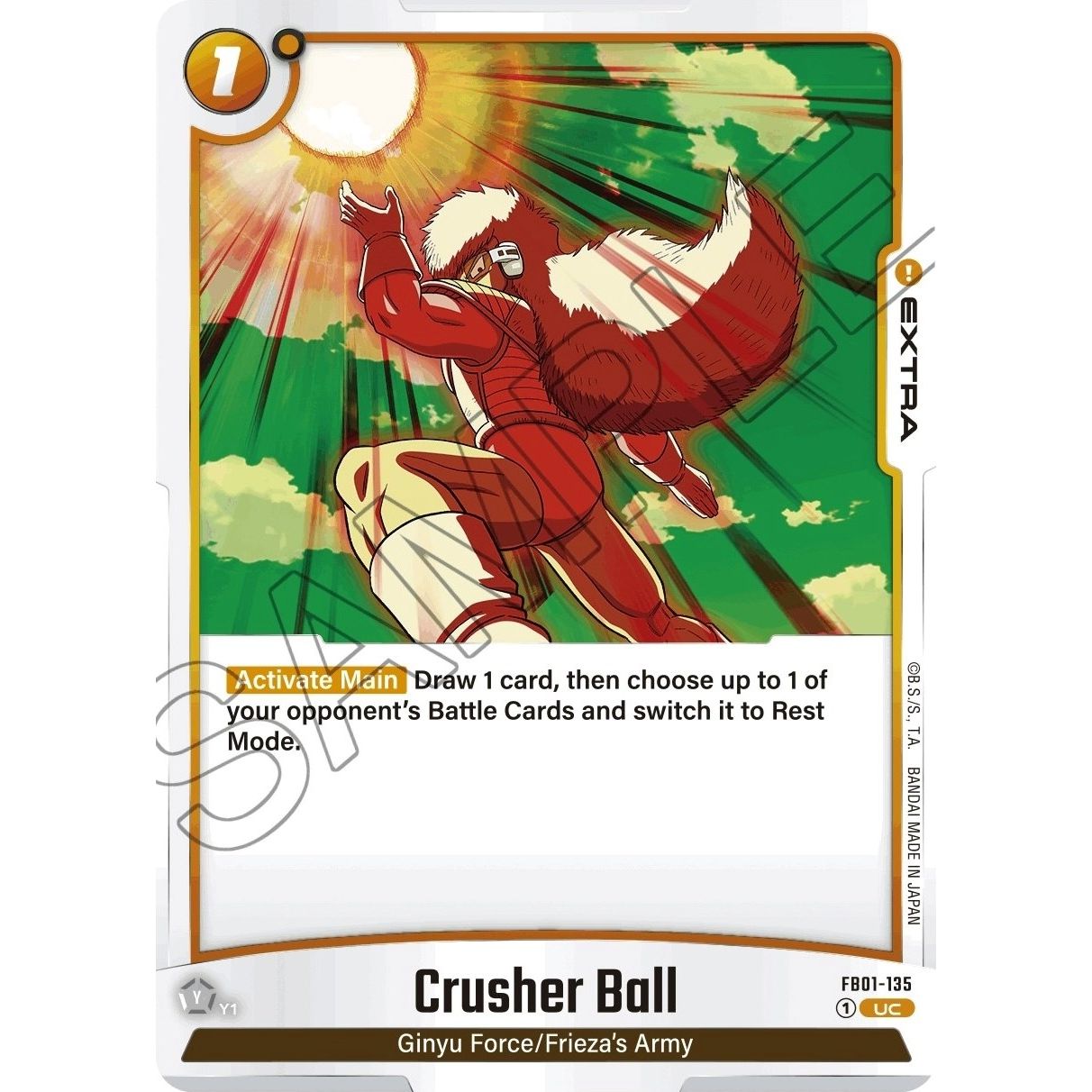 Image for Crusher Ball (FB01-135) (FB01) - Dragon Ball Super: Fusion World