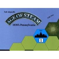 Image for Age of Steam Expansion: 1830's Pennsylvania and Northern California - Boardgames
