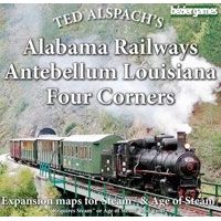 Image for Age of Steam Expansion: Alabama Railways, Antebellum Louisiana & Four Corners - Boardgames