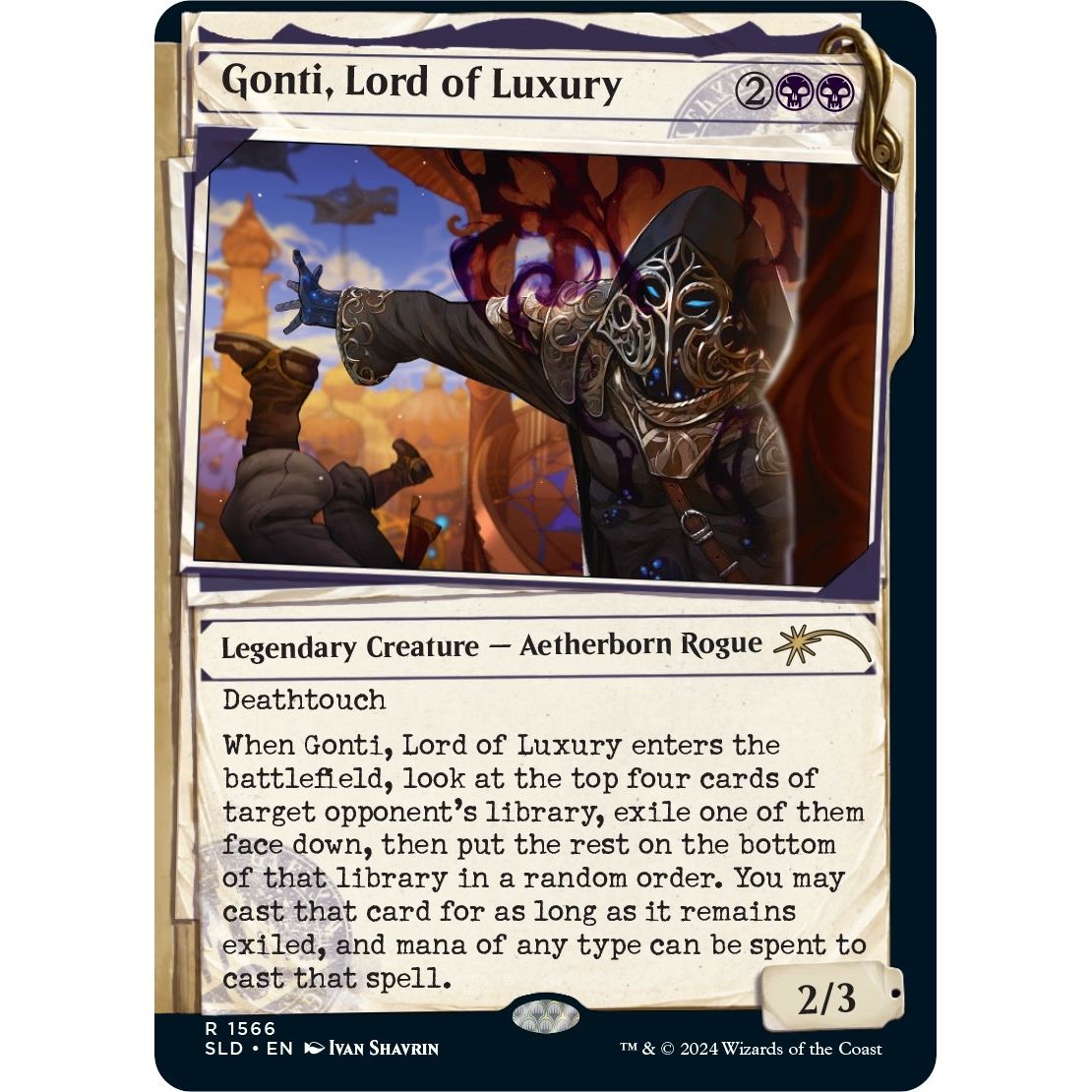 Image for Gonti, Lord of Luxury (1566) (SLD) - Magic: The Gathering