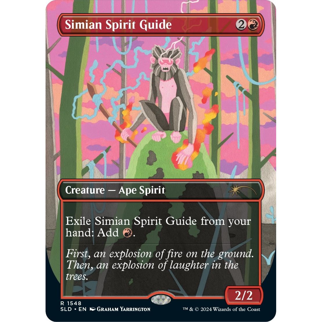 Image for Simian Spirit Guide (1548) (SLD) - Magic: The Gathering