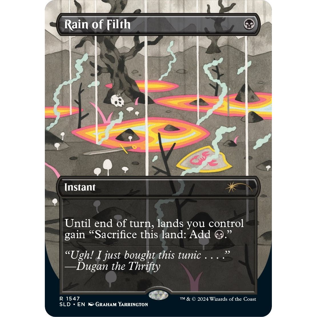 Image for Rain of Filth (1547) (SLD) - Magic: The Gathering