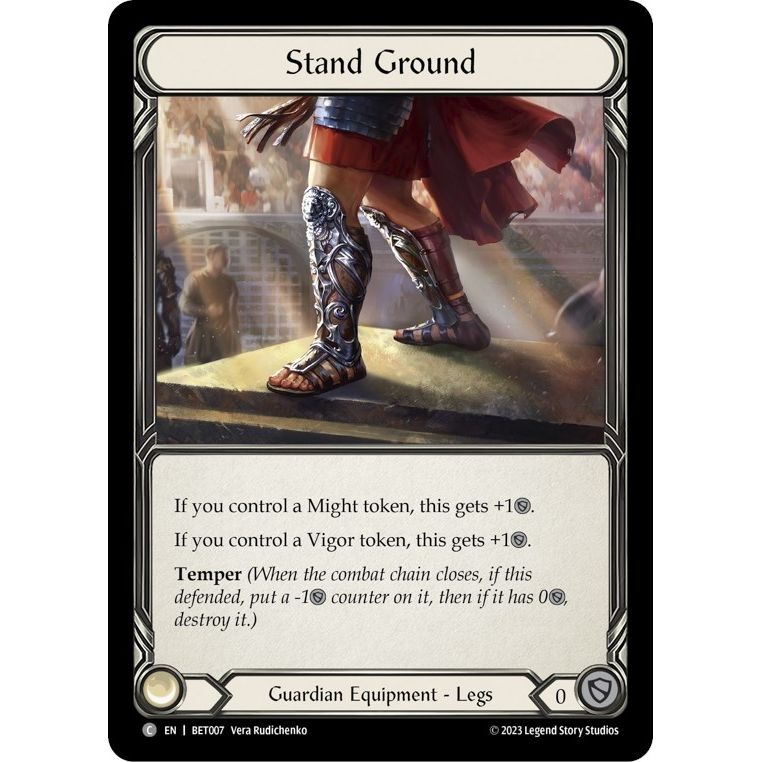 Image for Stand Ground (BET007) - Flesh and Blood TCG
