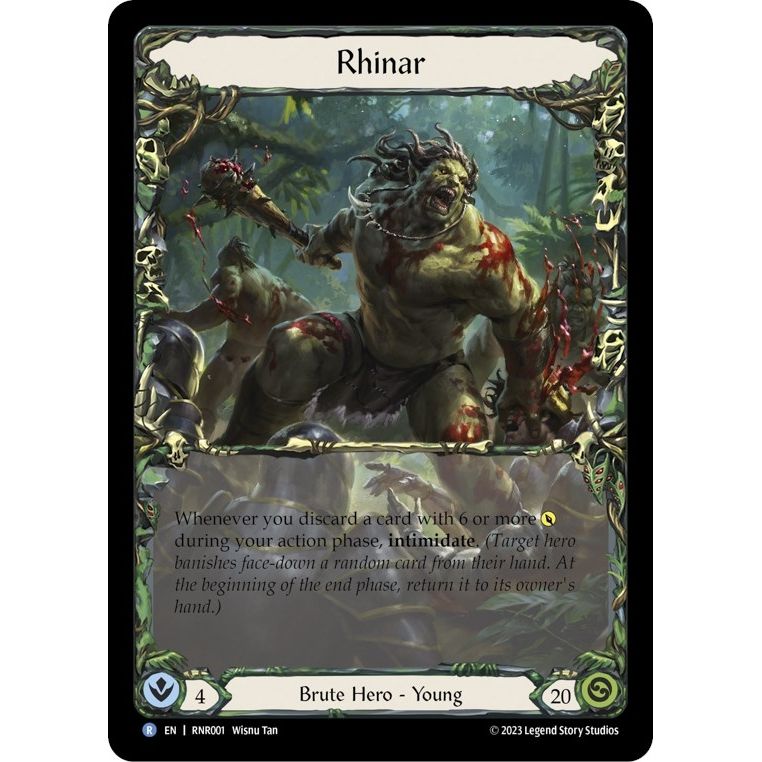 Image for Rhinar (RNR001) - Flesh and Blood TCG