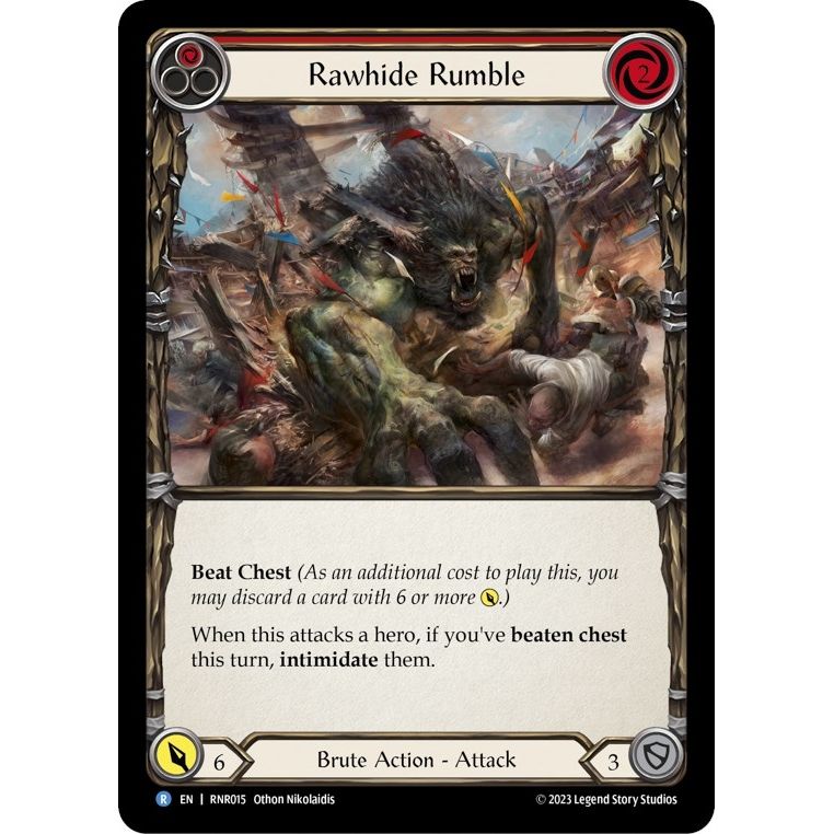 Image for Rawhide Rumble (Red) (RNR015) - Flesh and Blood TCG