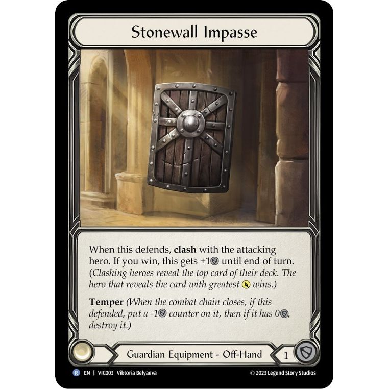 Image for Stonewall Impasse (VIC003) - Flesh and Blood TCG