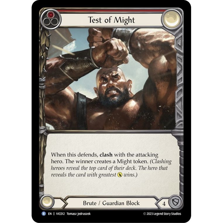 Image for Test of Might (VIC012) - Flesh and Blood TCG