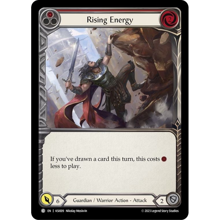 Image for Rising Energy (Red) (KSI009) - Flesh and Blood TCG